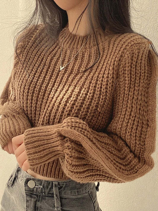Lantern chic sweater for women | Ezia -1