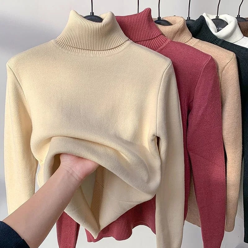 Sweater soft turtleneck for women | Charlotte -5