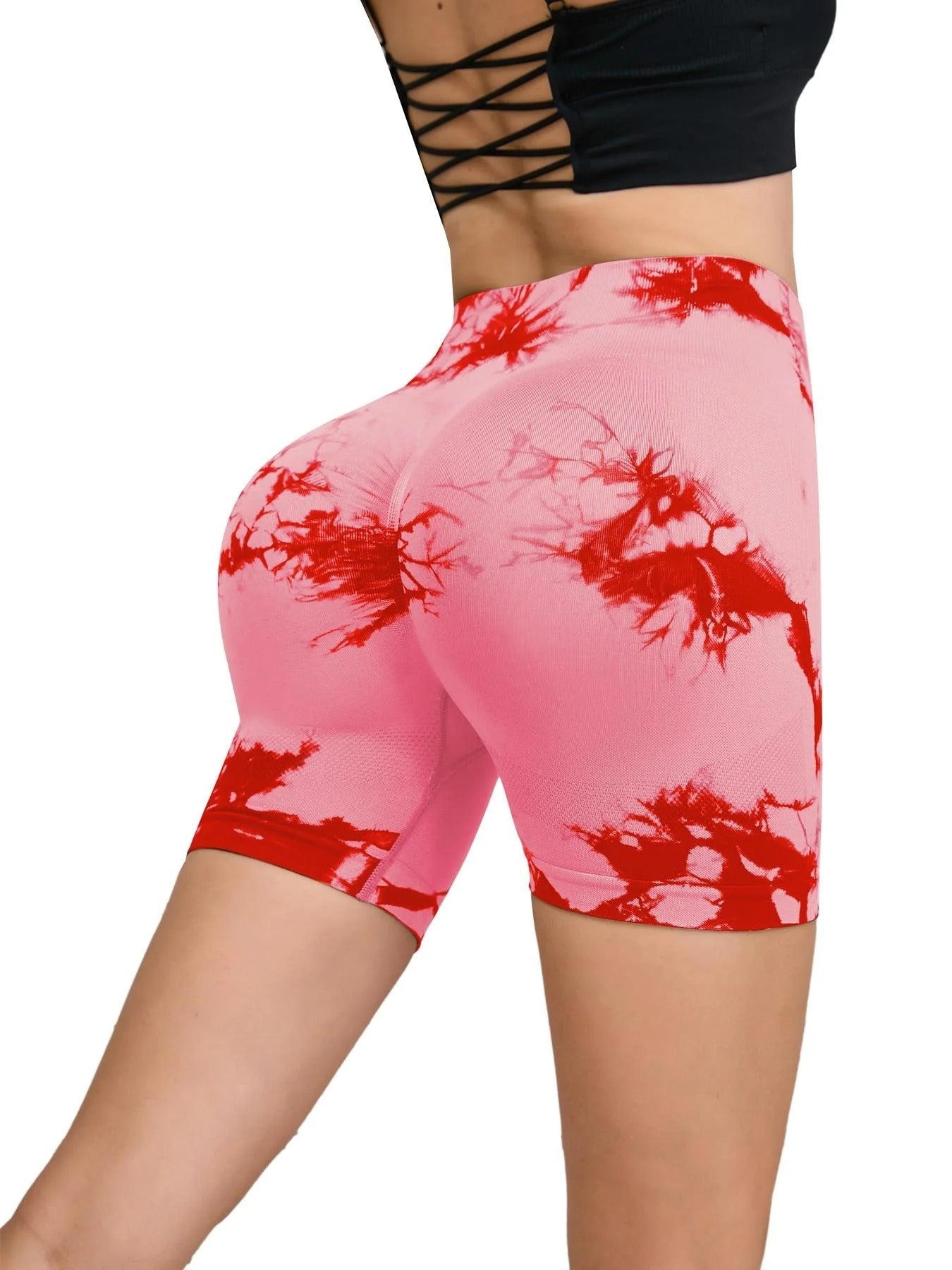 Fitness high-waisted shorts for women | Aspire -4