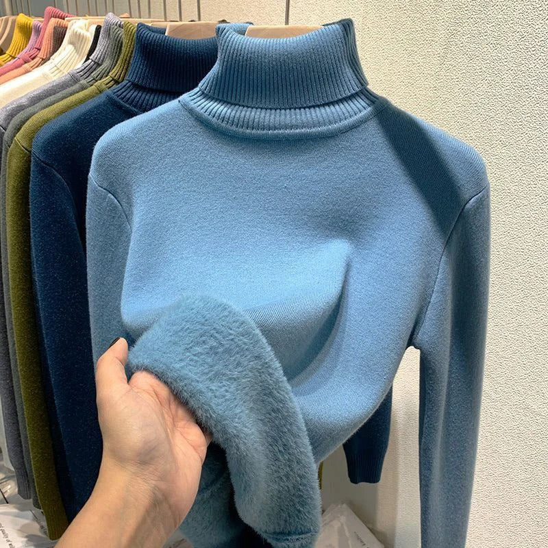 Sweater soft turtleneck for women | Charlotte -9