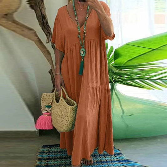 Maxi summer dress for women | Carmelita -1