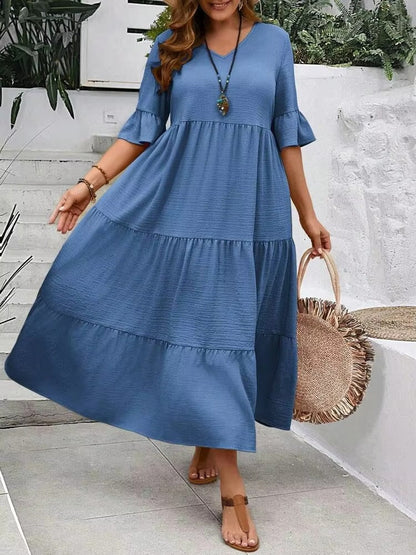 Elegant summer dress for women | Perrine -9