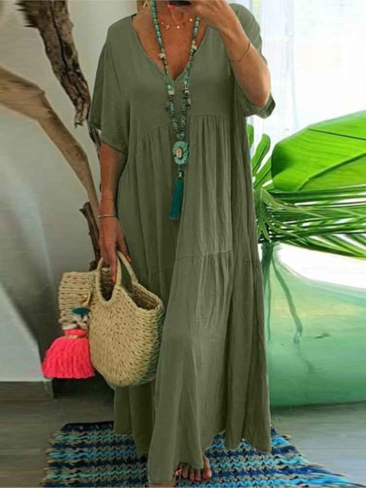 Maxi summer dress for women | Carmelita -7