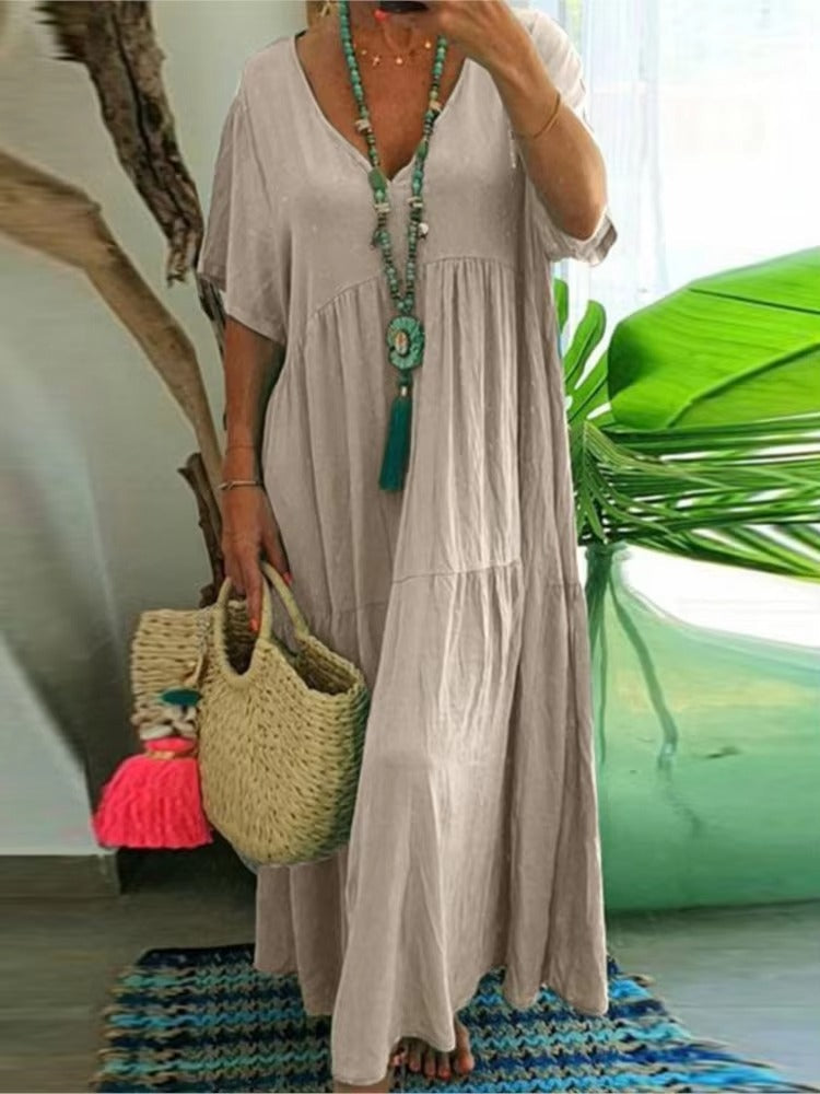 Maxi summer dress for women | Carmelita -2