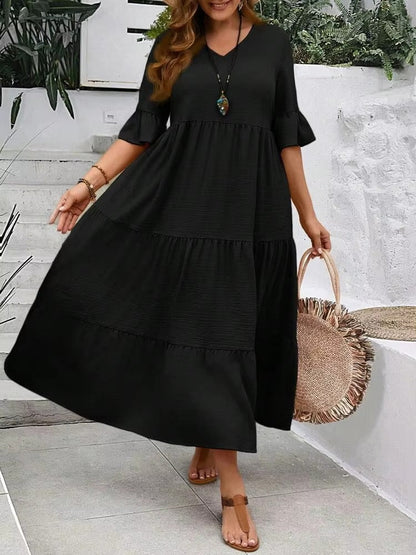 Elegant summer dress for women | Perrine -7