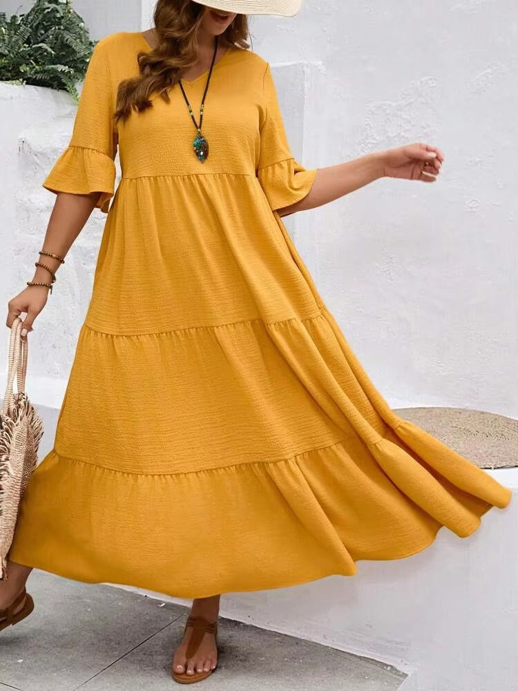 Elegant summer dress for women | Perrine -5