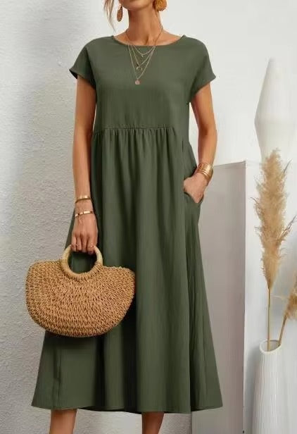 Summer casual dress for women | Oceane -3