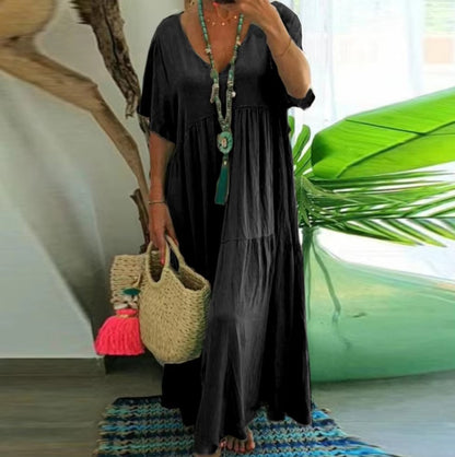 Maxi summer dress for women | Carmelita -4