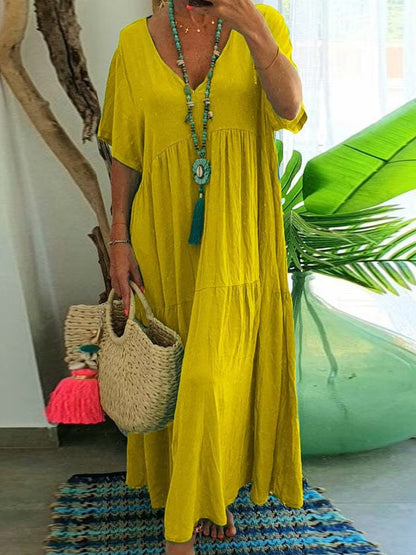 Maxi summer dress for women | Carmelita -5