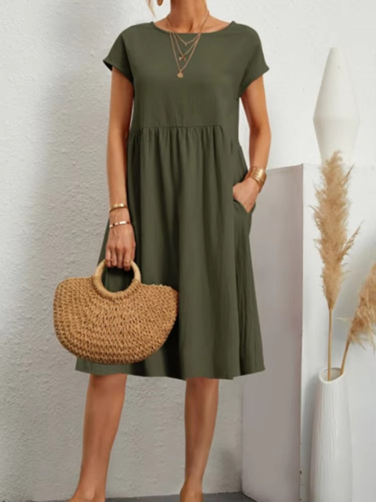 Summer elegant dress for women | Monique -10