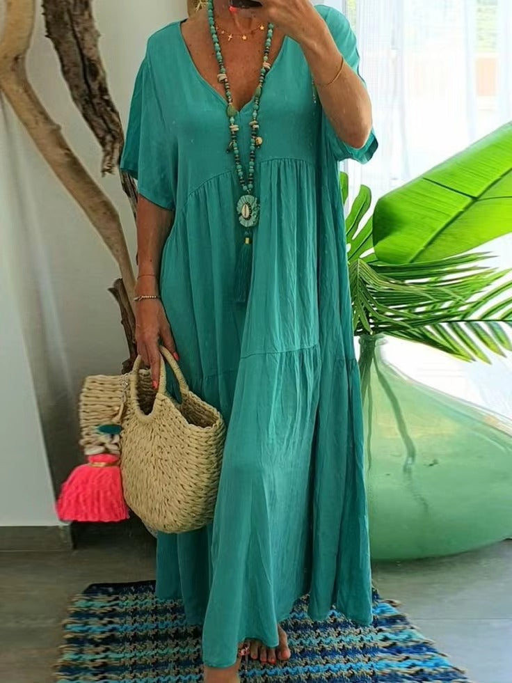 Maxi summer dress for women | Carmelita -6