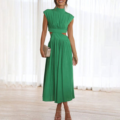 Summer mi-long dress for women | Viana -1