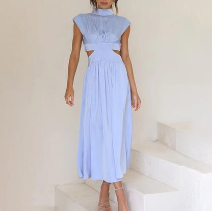 Summer mi-long dress for women | Viana -9