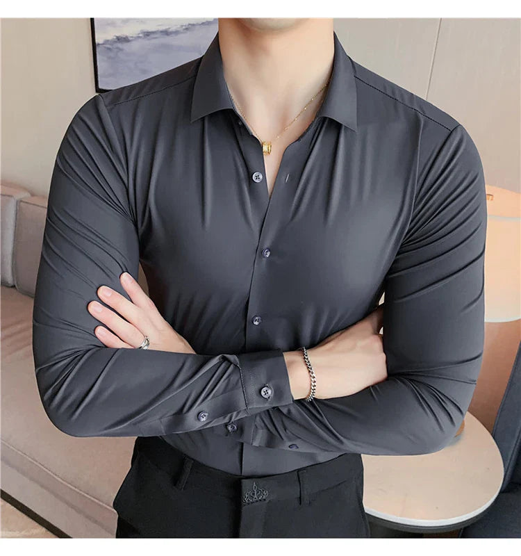 Seam high stretch shirt for men | Thor -2