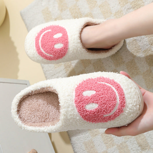 Smiley face slippers for women | Ivanna -1