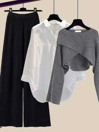 Modern three piece set for women | Lahni -2