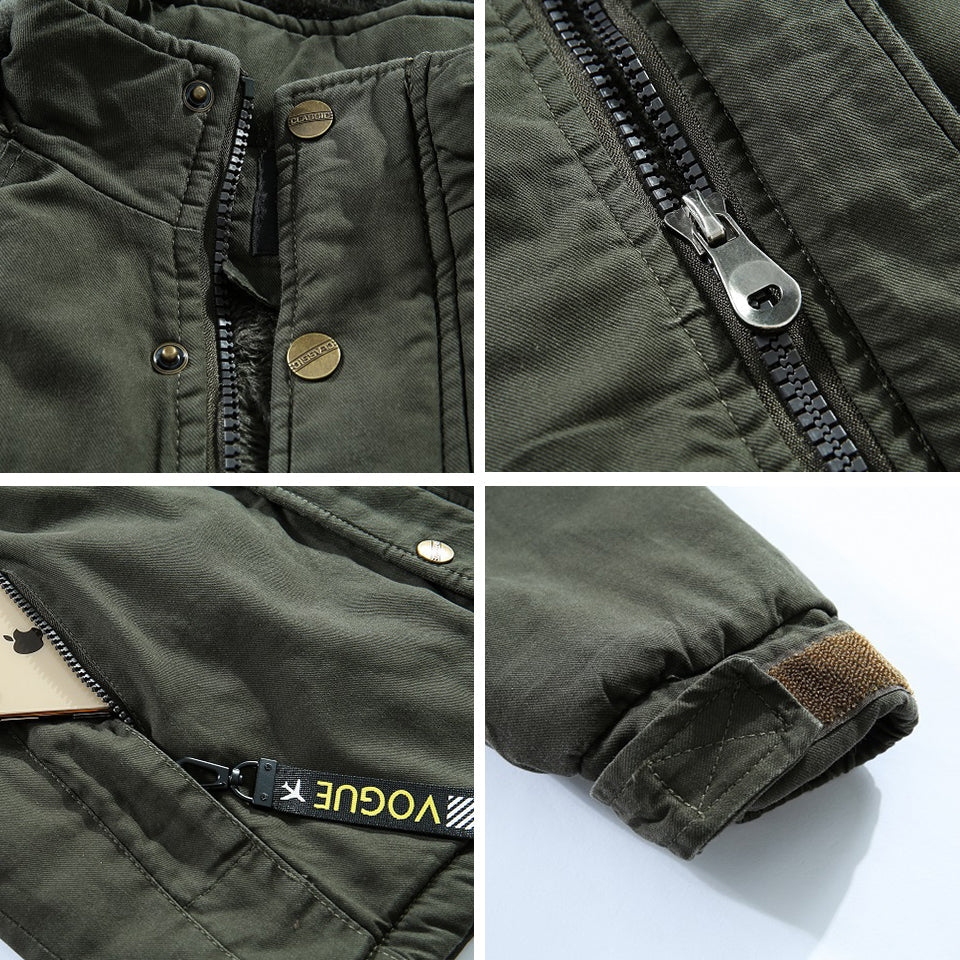Fleece hooded removable jacket for men | Mac -6