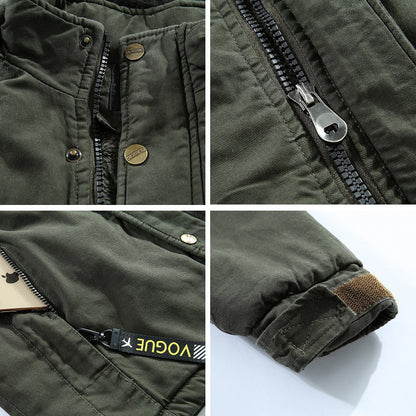 Fleece hooded removable jacket for men | Mac -6