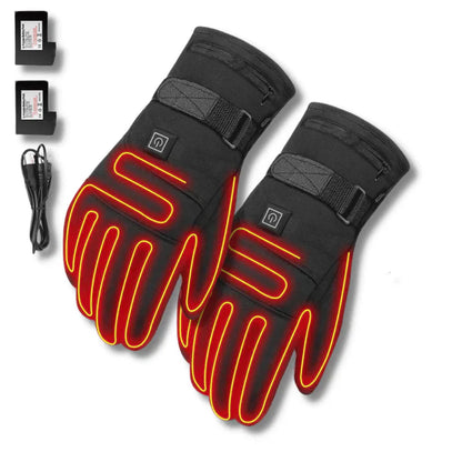 Waterproof electric heated heatguard gloves for women -4