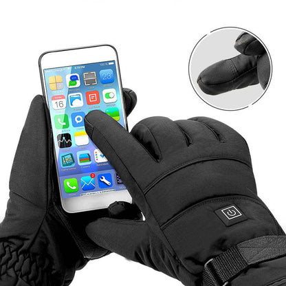 Waterproof electric heated heatguard gloves for women -5