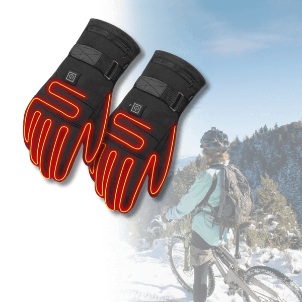 Waterproof electric heated heatguard gloves for women -1