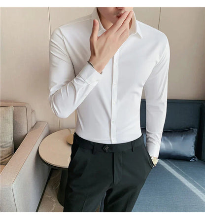 Seam high stretch shirt for men | Thor -15