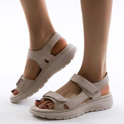 Walking straps velcro adjustable sandals for women | Tia -4
