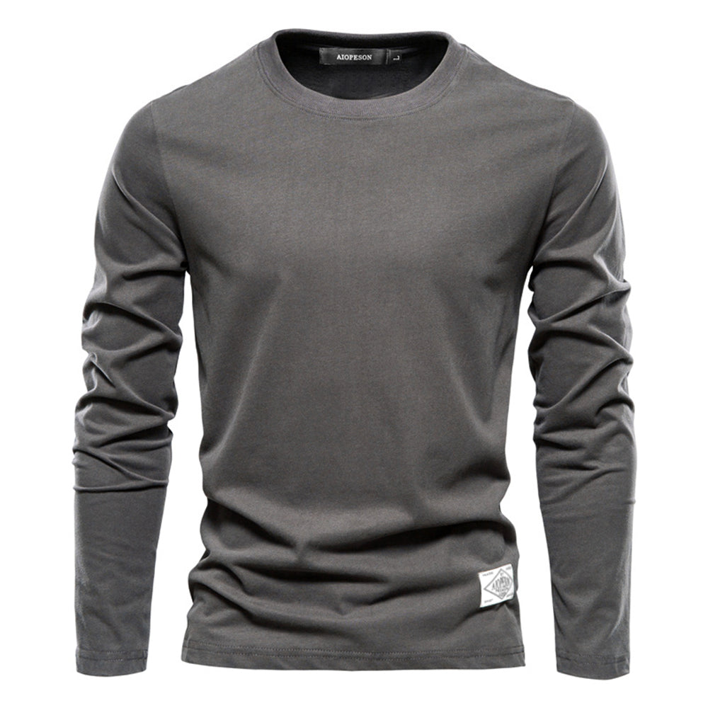Classic long-sleeve t-shirt for men | Keith -4