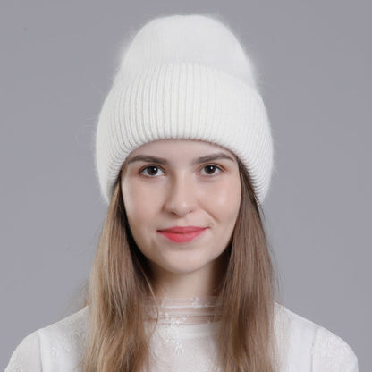 Winter knitted beanie for women | Thalia -7