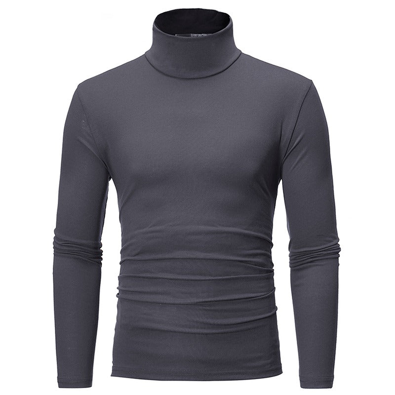 Long-sleeve turtleneck t-shirt for men | Junie -3