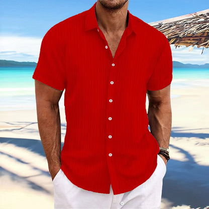Smart short-sleeve shirt for men | Dante -2