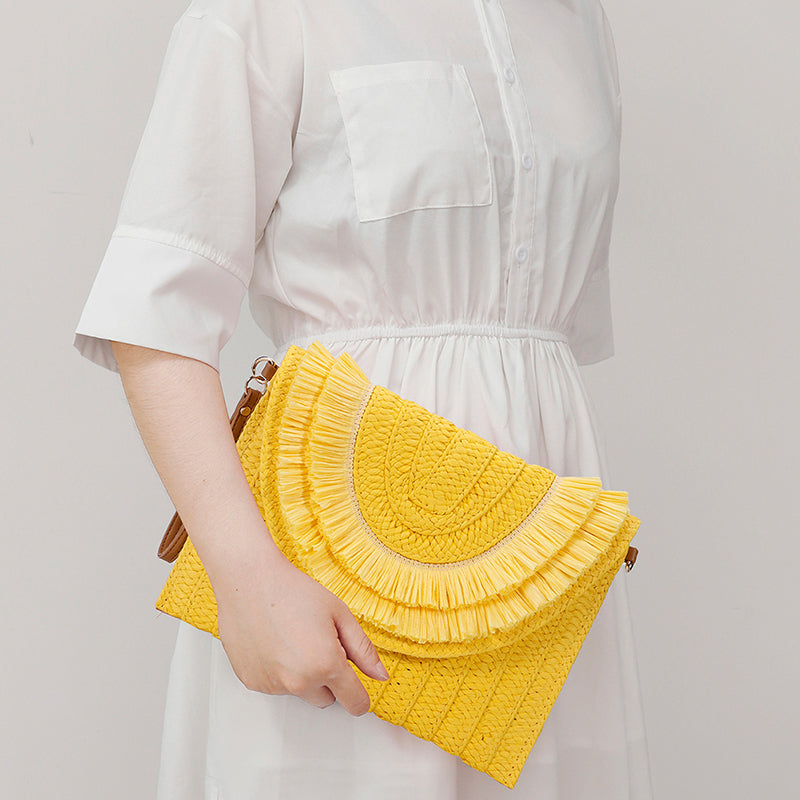 Woven bohemien bag for women | Marina -11