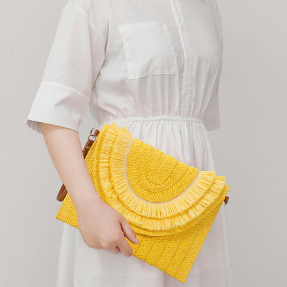 Woven bohemien bag for women | Marina -11