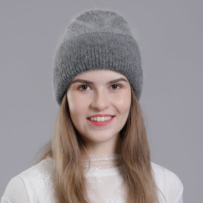 Winter knitted beanie for women | Thalia -9