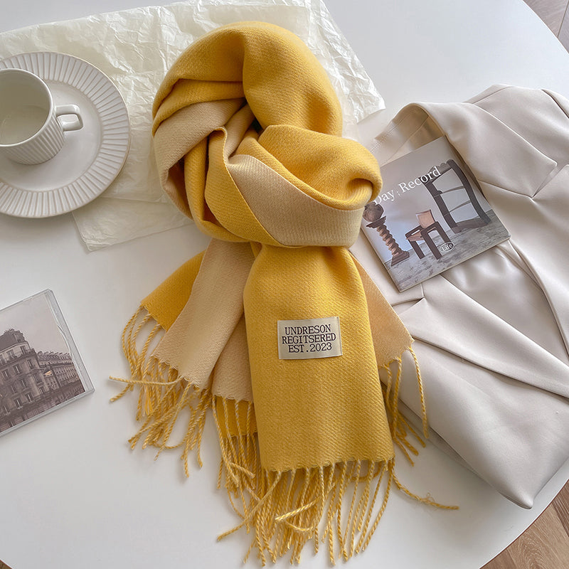 Winter double face scarf for women | Nala -9