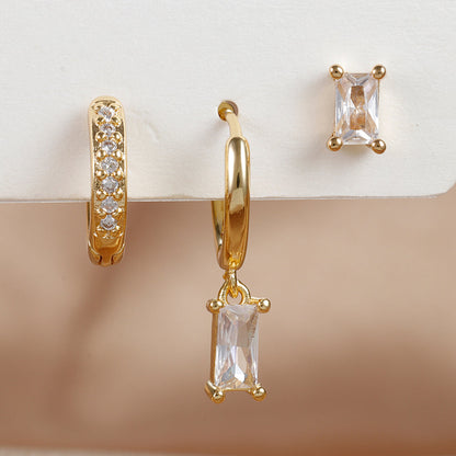 Earrings modern set for women | Eden -12