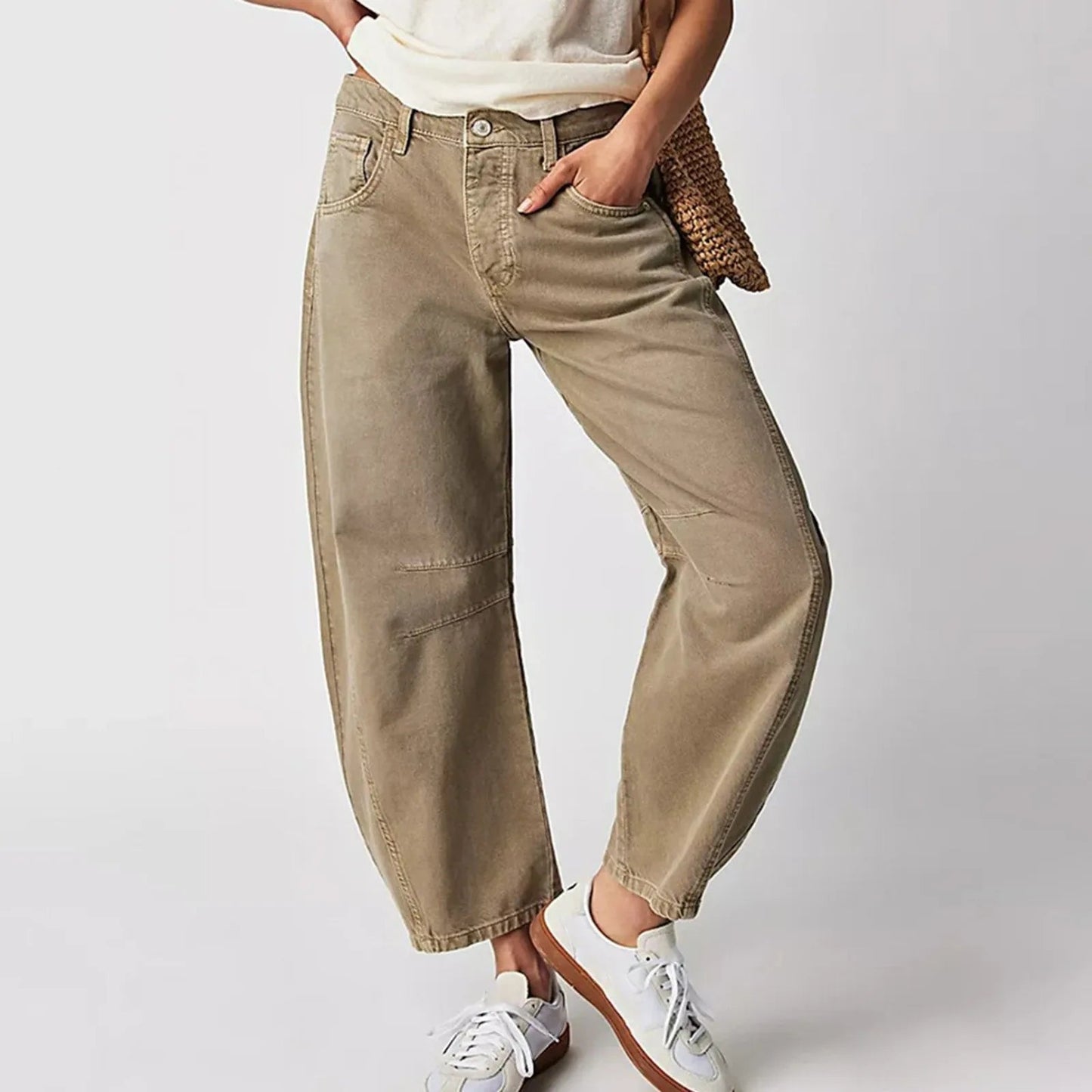 Comfort wide-leg jeans for women | Giselle -17